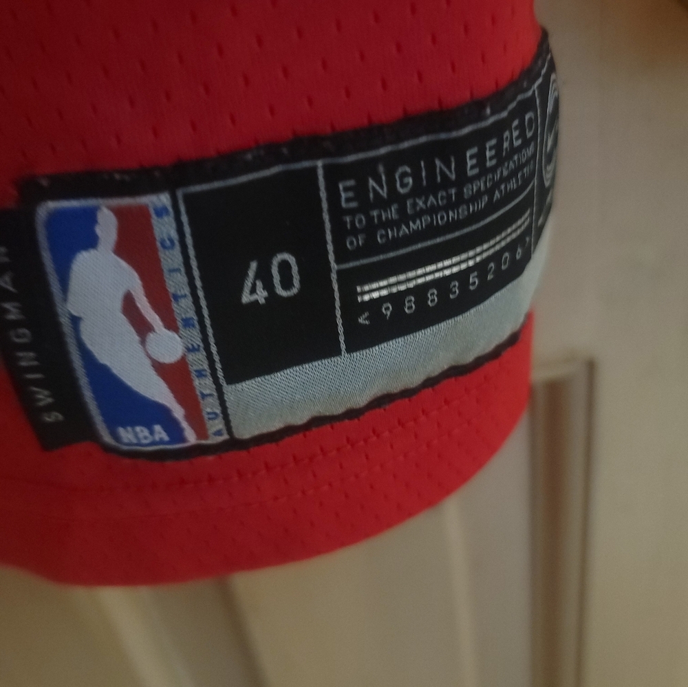 Mens NIKE Sz 40 Small NBA Washington 3 BEAL Athletic JERSEY - Picture 11 of 11